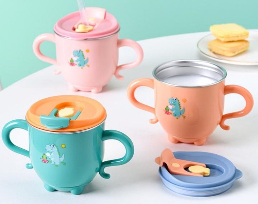 Children's stainless steel water cup (color box packaging)