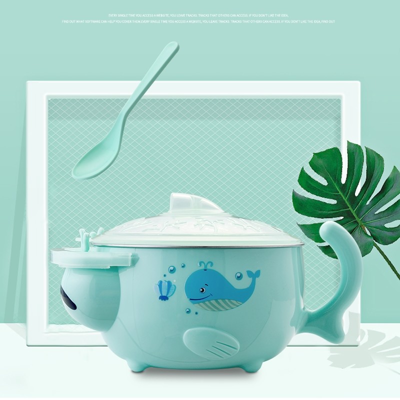 Children's Stainless Steel Water Filling Thermal Bowl (400ml)