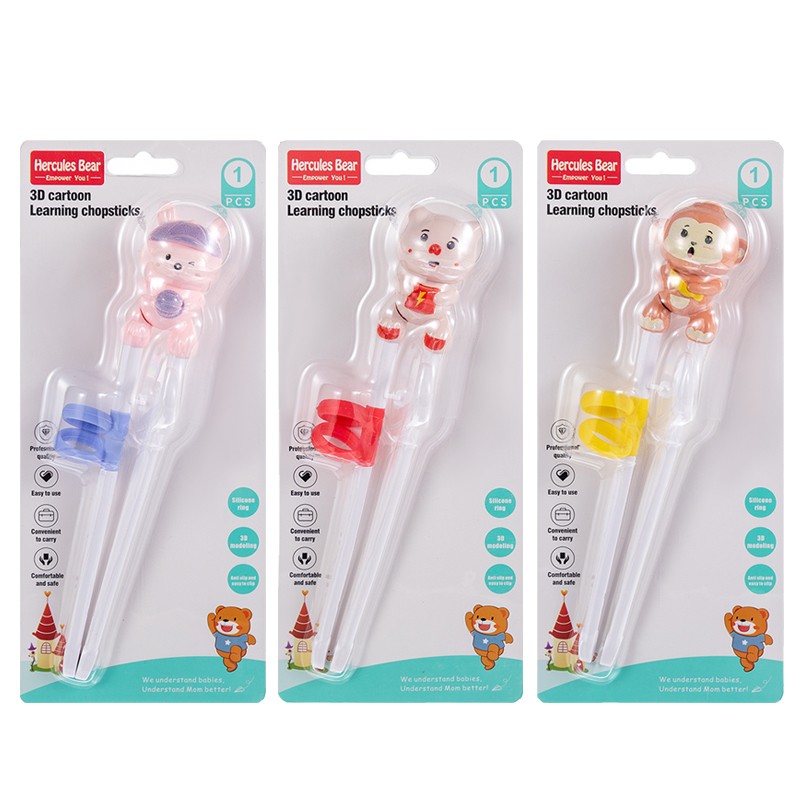Cartoon three-dimensional learning chopsticks