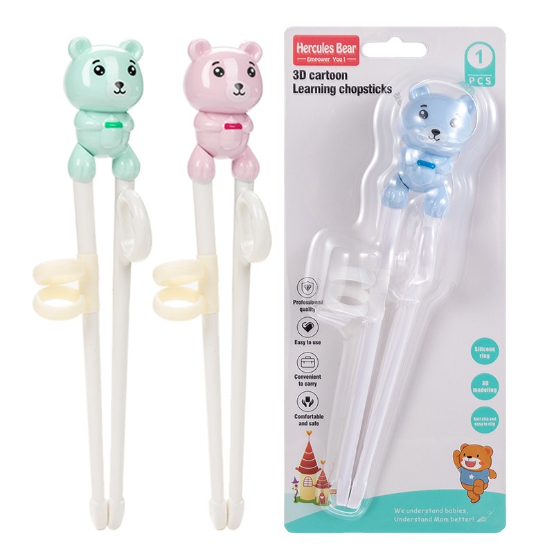 Cartoon three-dimensional learning chopsticks