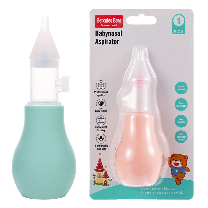 Anti-reflux nasal aspirator