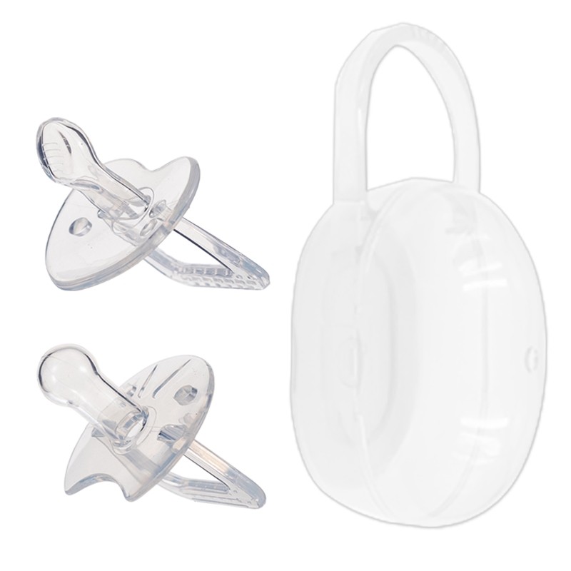 Full silicone pacifier