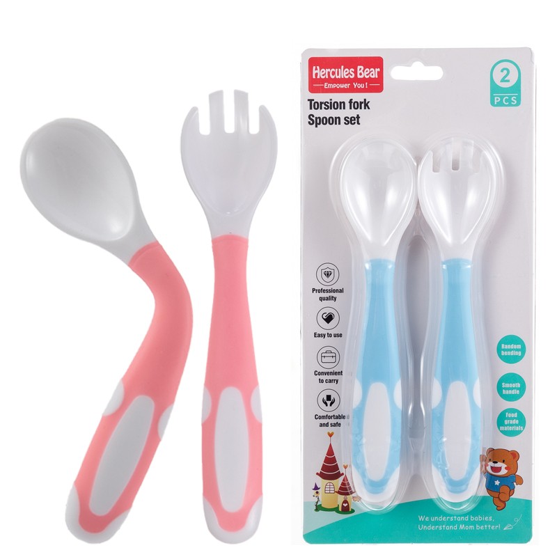 Twist fork + spoon combination