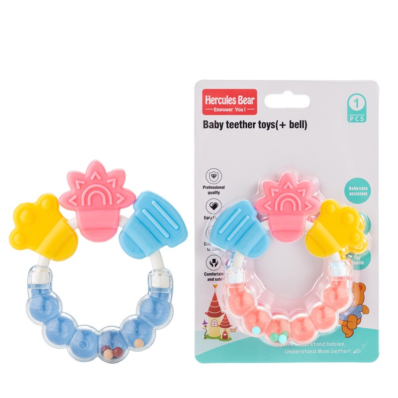 Bell teether [plastic rod]