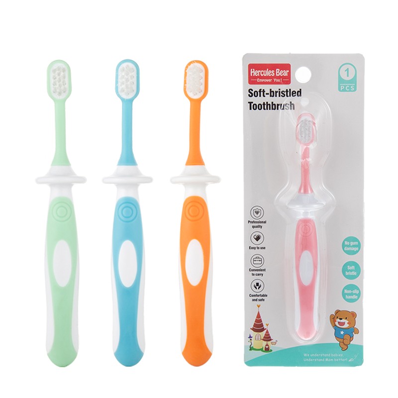 Soft bristles training toothbrush