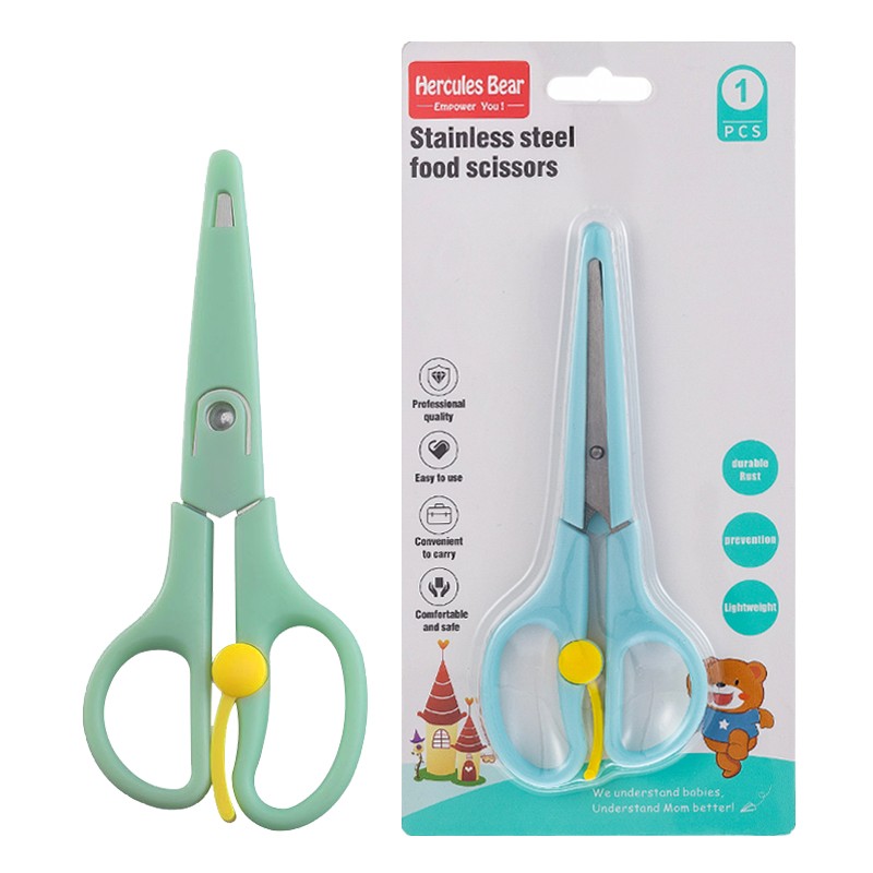 Stainless steel food scissors