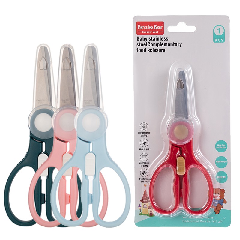 Stainless steel food scissors