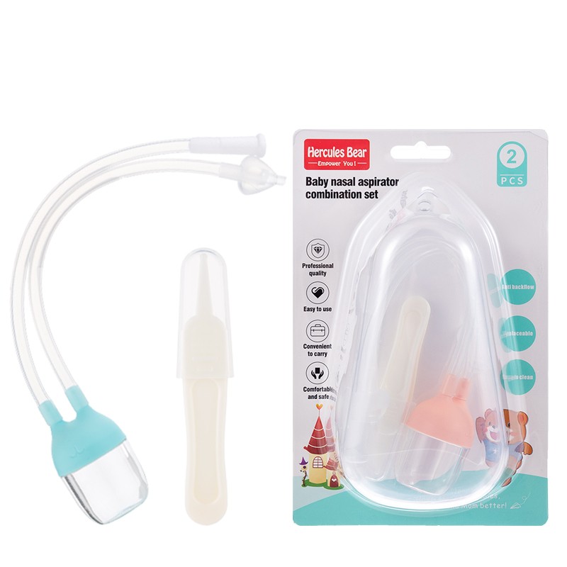 Catheter nasal aspirator + forceps combination