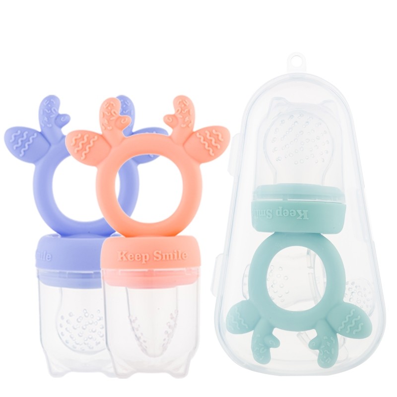 Silicone handle bite bag [large, medium and small mesh bag combination]
