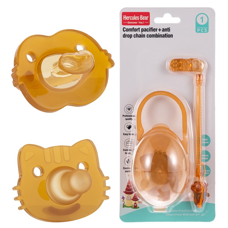 Nano silver pacifier anti drop chain