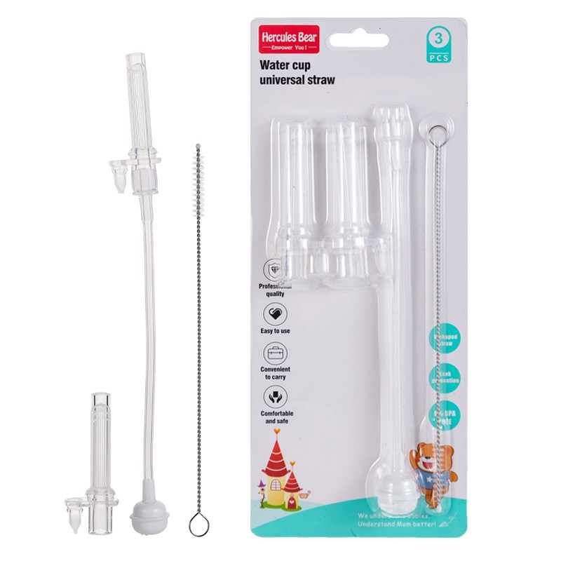 Universal straw for water cups