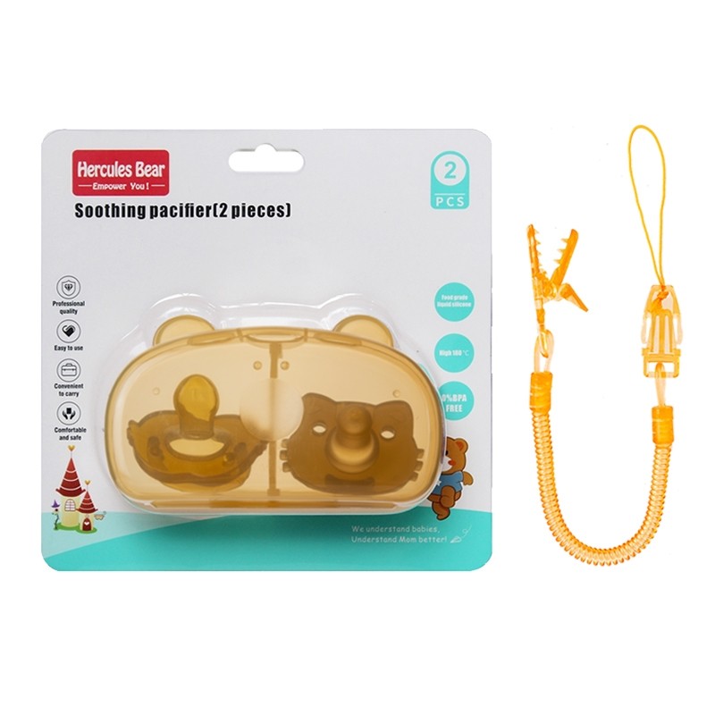 Pacifier 2 + anti-drop chain