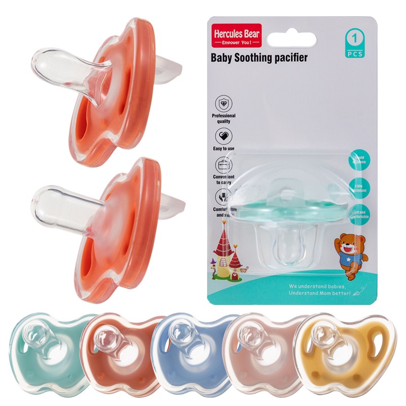 Liquid silicone pacifier