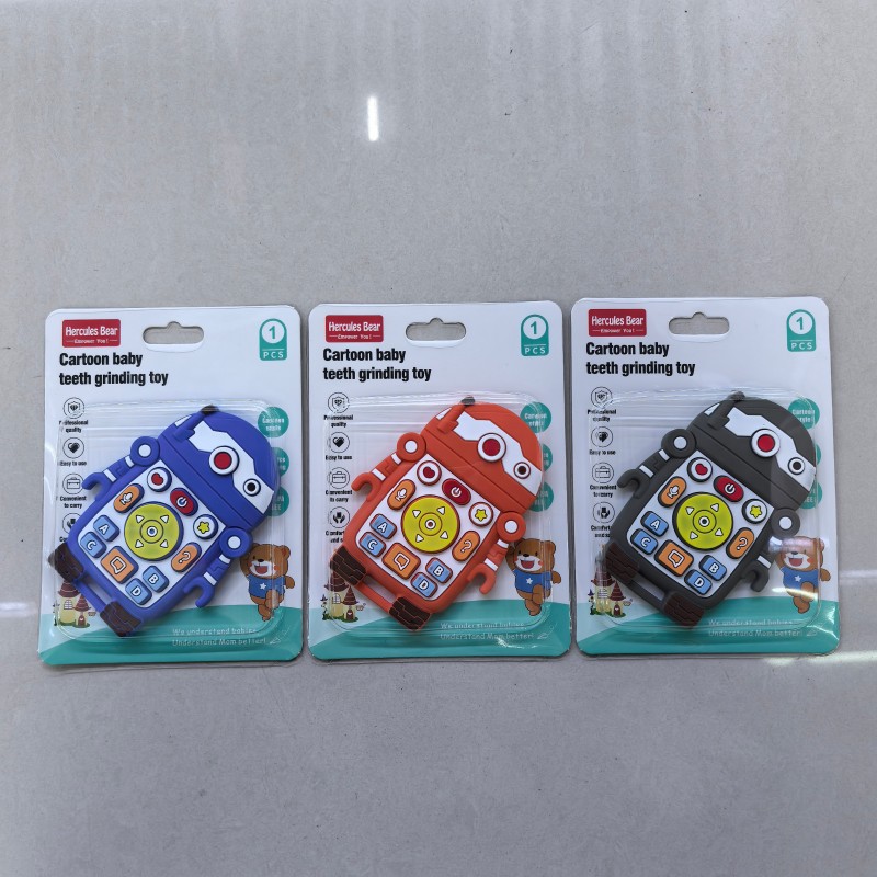 Cartoon phone teether