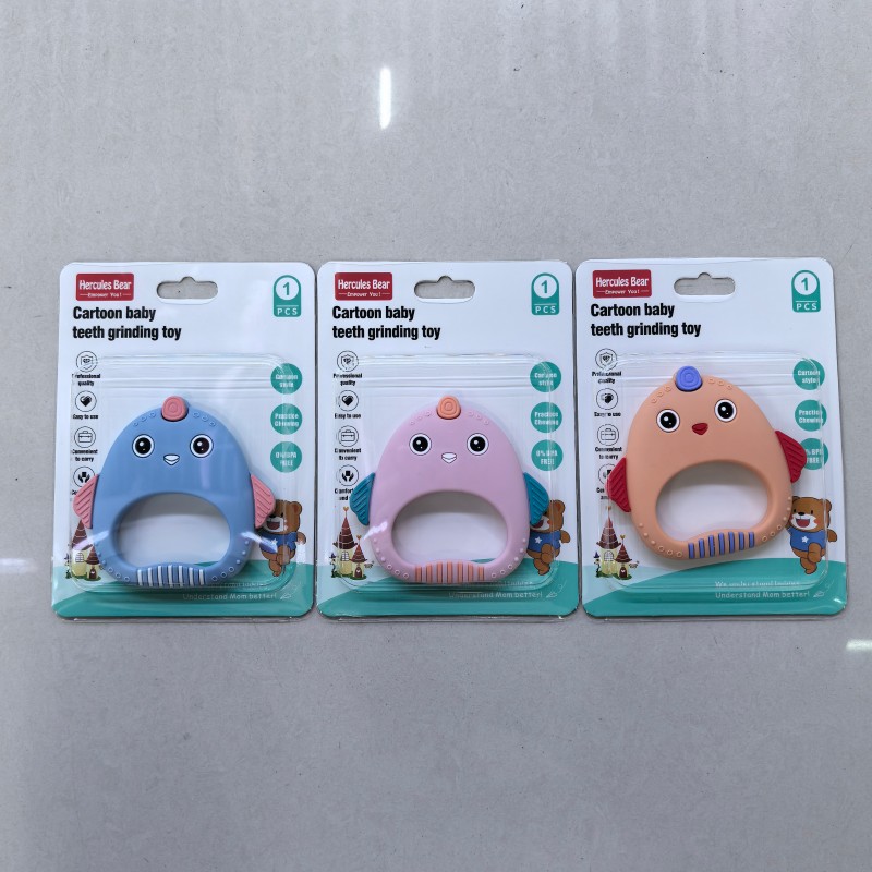 Cartoon chick teether