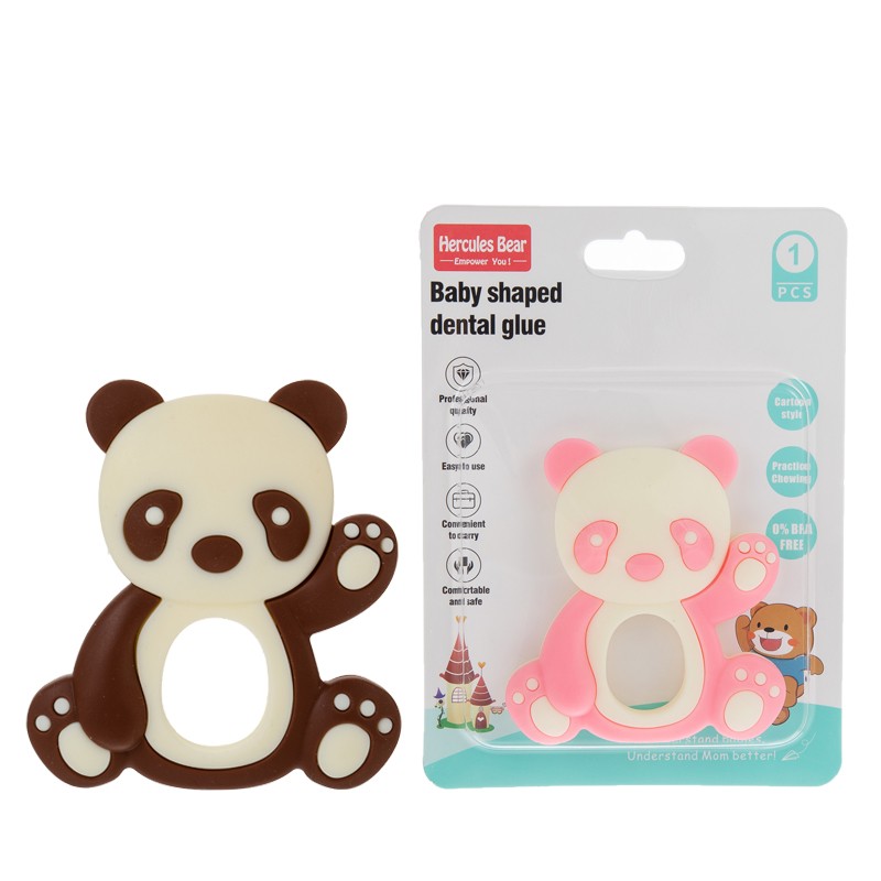 Bear full silicone baby teether