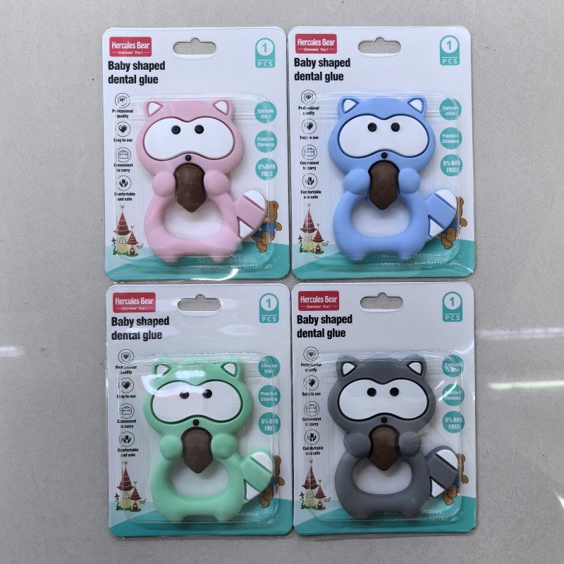 Cartoon teether