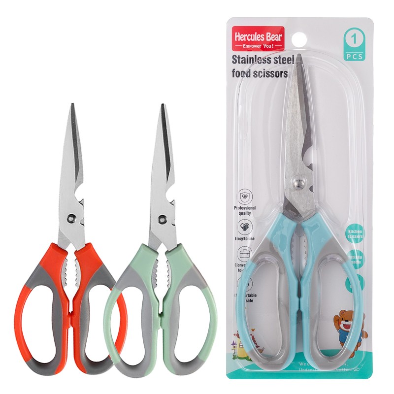 Stainless steel food scissors