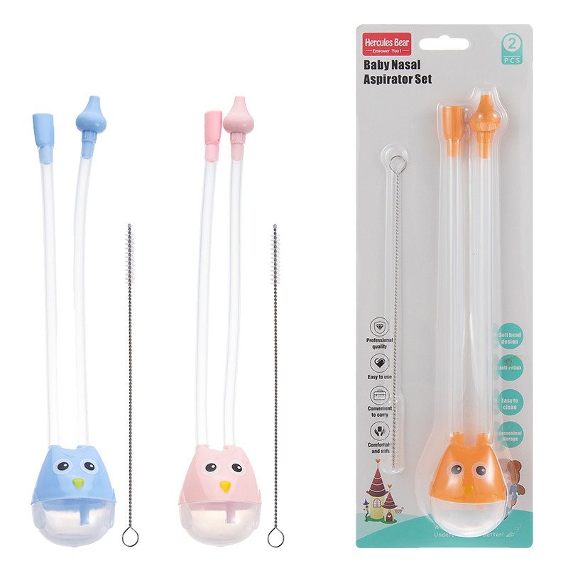 Nasal aspirator set