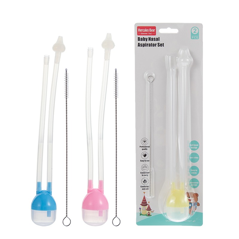Nasal aspirator set
