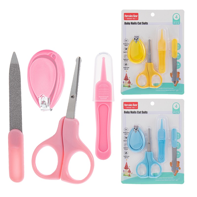 Set of 4 nail clippers/nail clippers