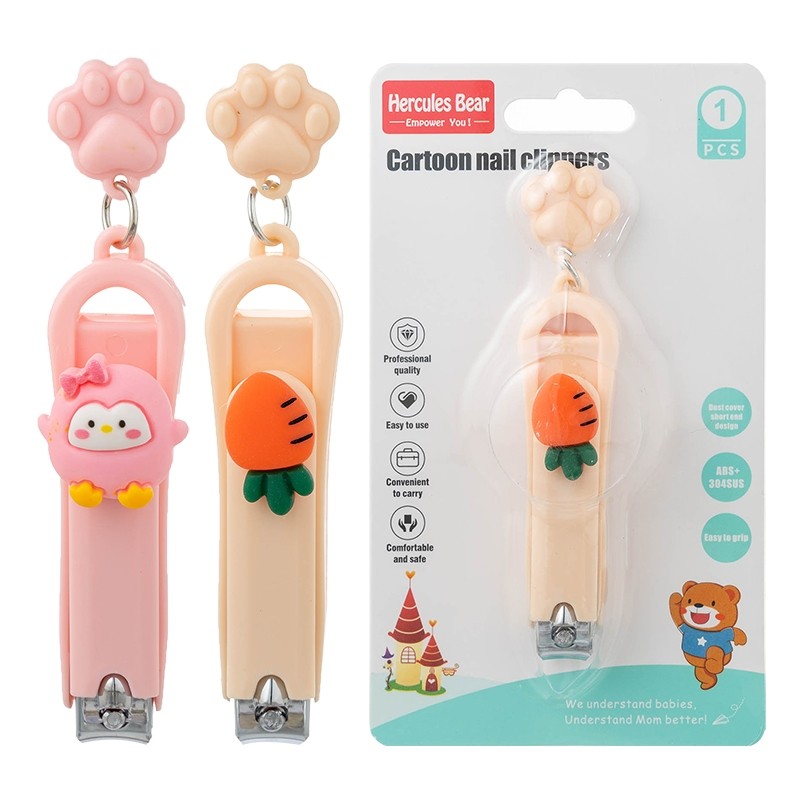 Flat nail clippers/nail clippers (with cartoon handles)
