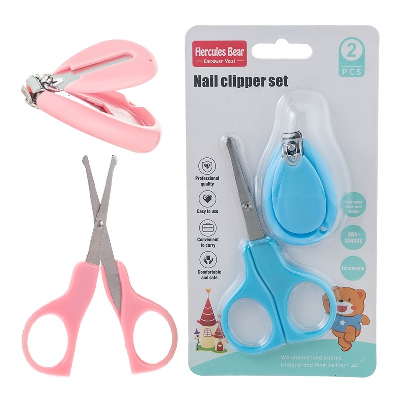 Set of 2 nail clippers/nail clippers