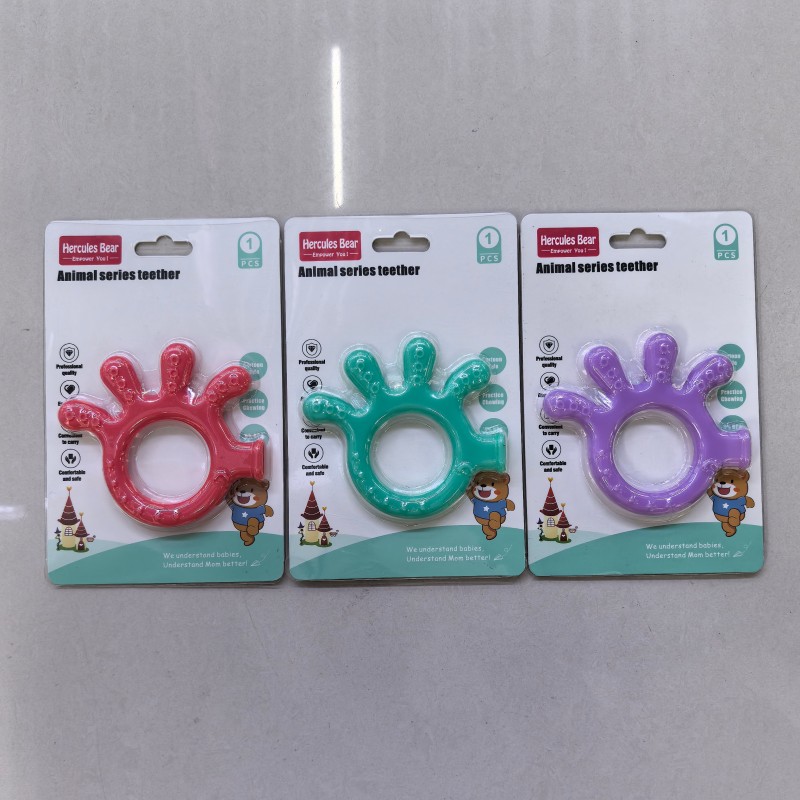 Cartoon palm teether