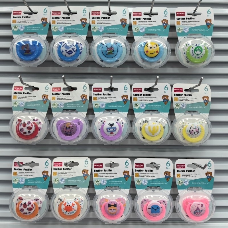 Elevator mounted pacifier