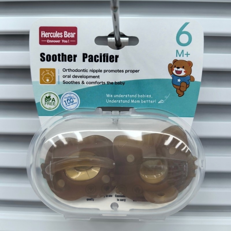Elevator mounted pacifier (containing two)