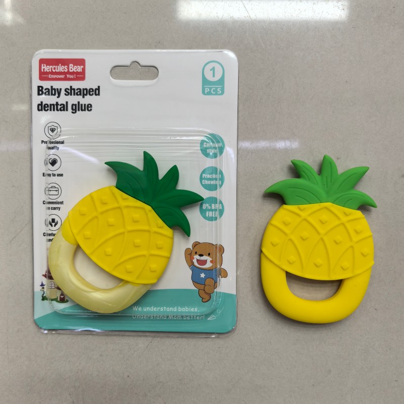 Cartoon pineapple teether
