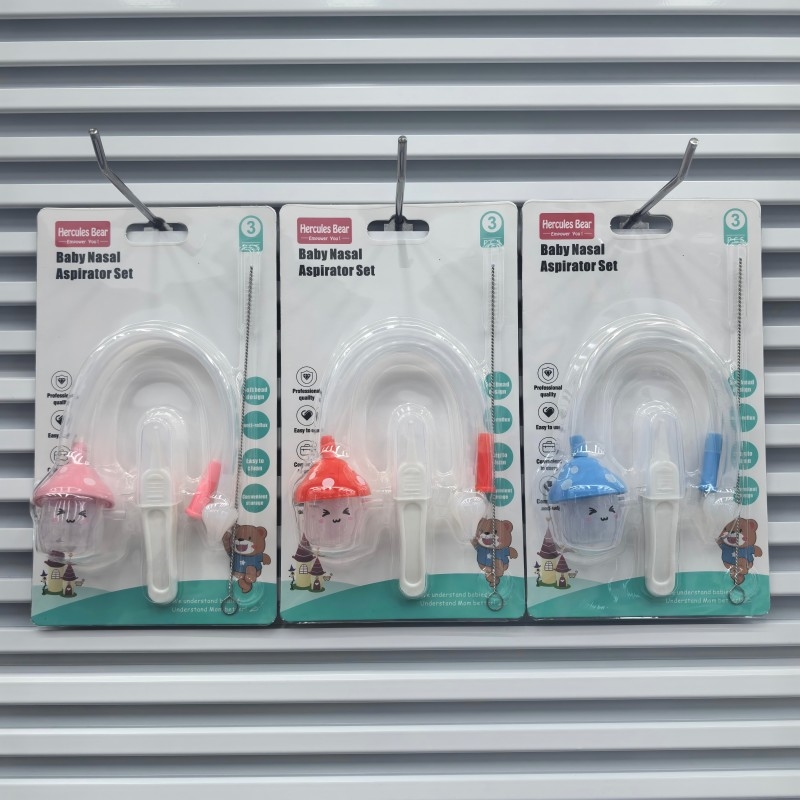 Catheter nasal aspirator + straw brush set