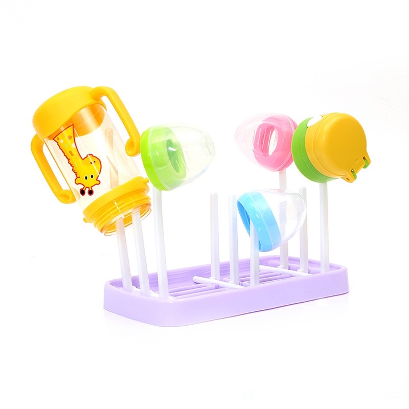 Multifunctional bottle drying rack
