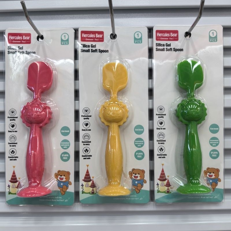 Silicone-assisted application of the ointment spoon