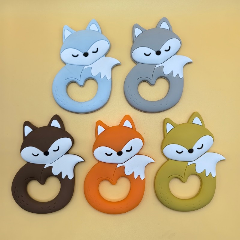 Cartoon baby teethers
