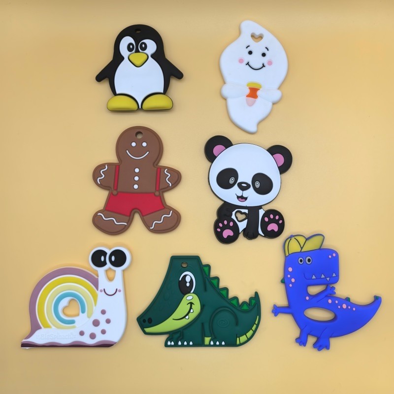 Cartoon baby teethers