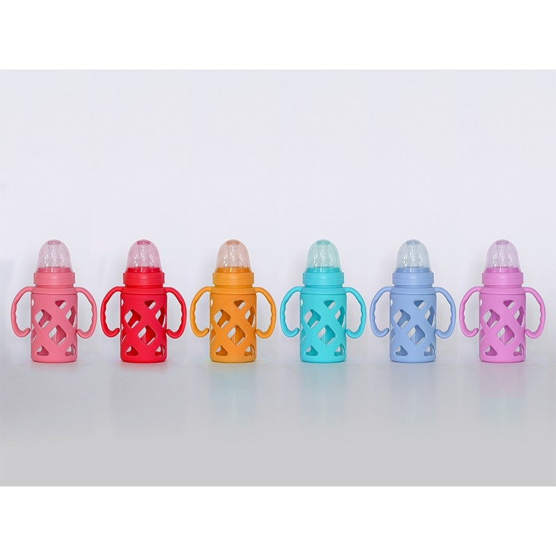 120ml standard mouth straight glass bottle
