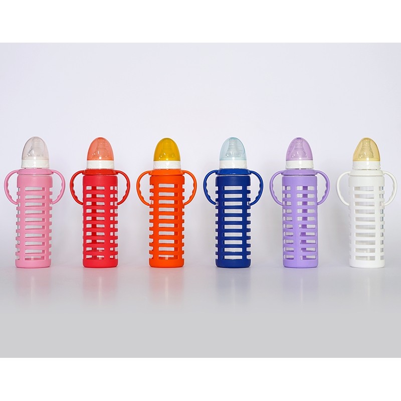 240ml standard mouth straight glass bottle