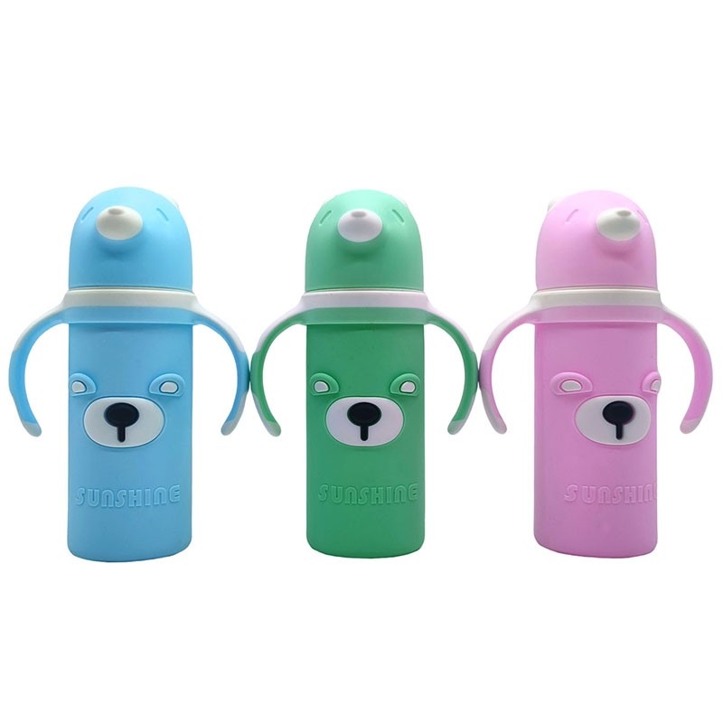 240ml wide-mouth glass bottle