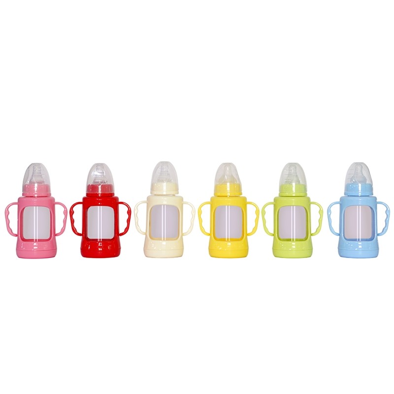 120ml standard mouth straight glass bottle