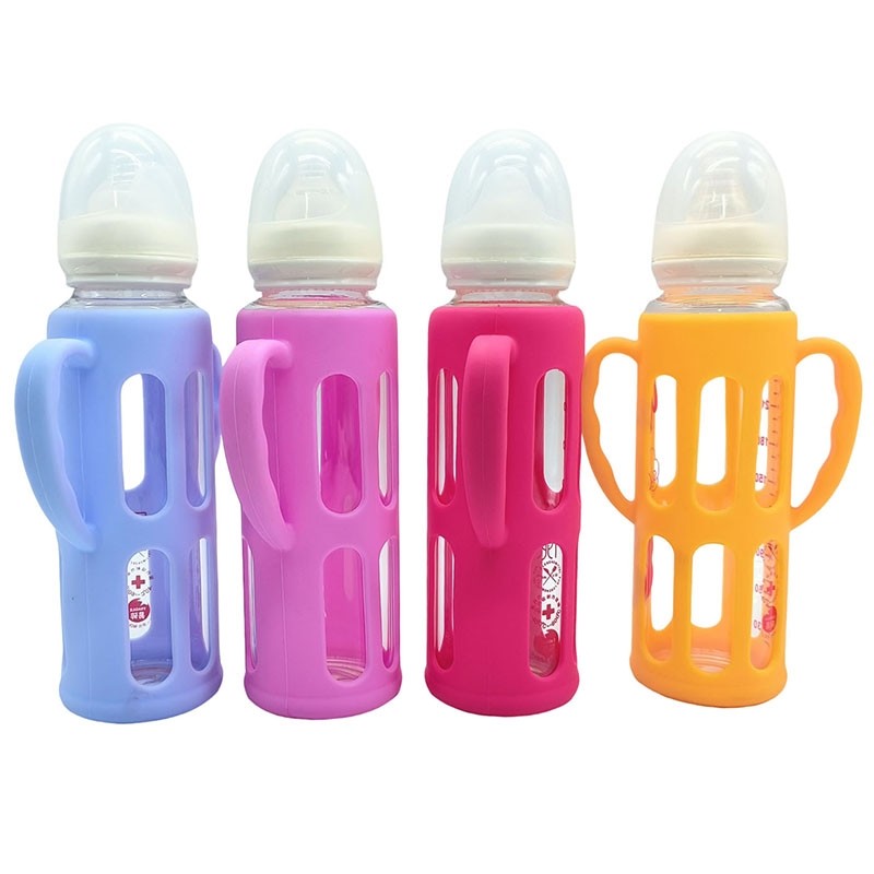 240 ml straight neck glass bottle