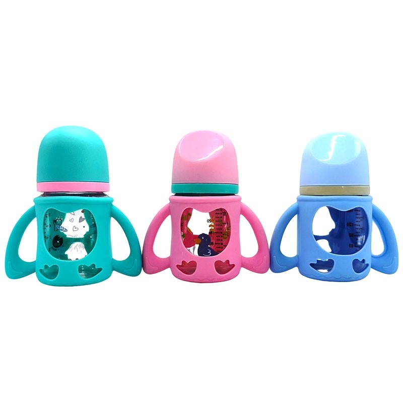 160ml straight wide-mouth glass bottle