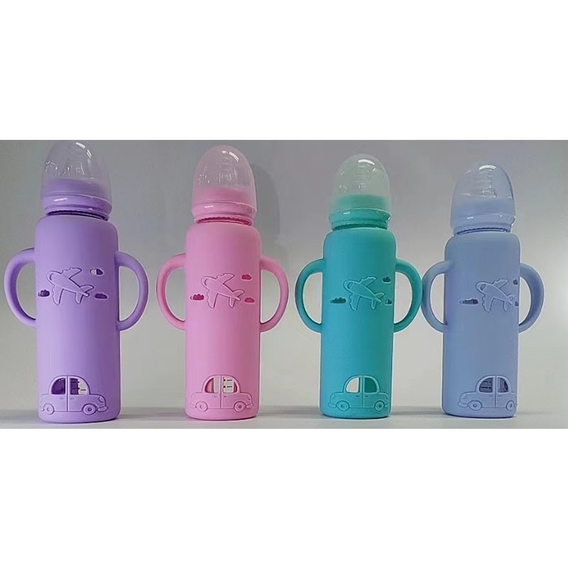 240 ml straight neck glass bottle