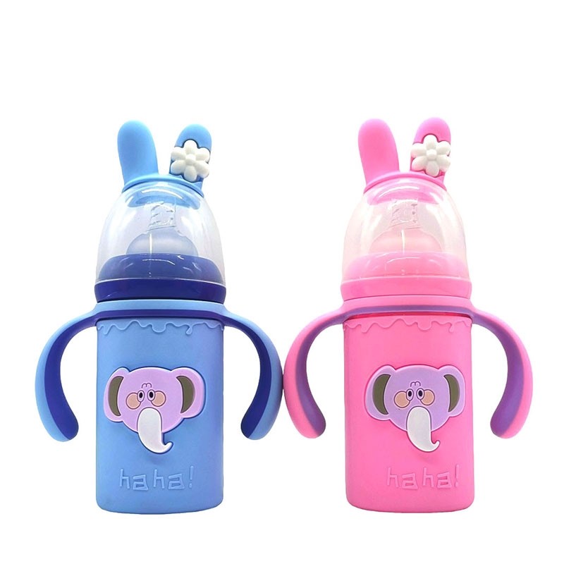 180ml wide-mouth glass bottle