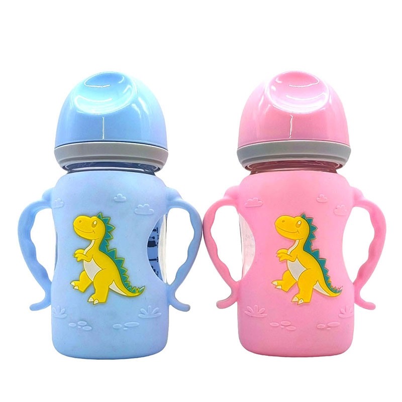 240ml wide-mouth glass bottle