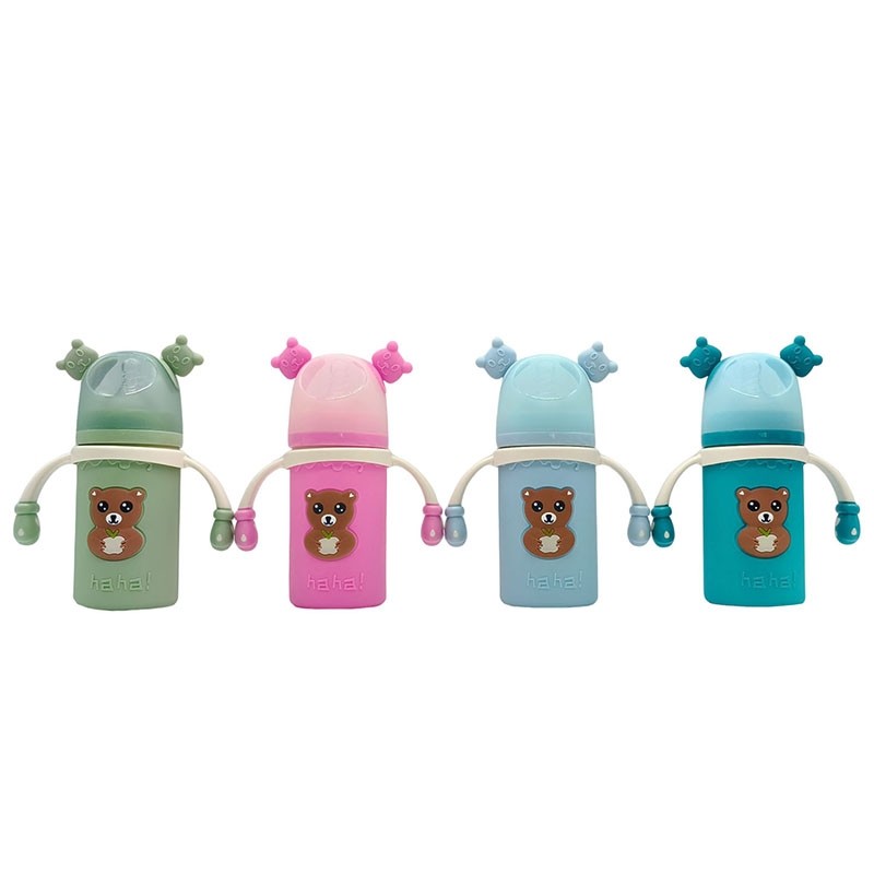 180毫升宽口玻璃奶瓶