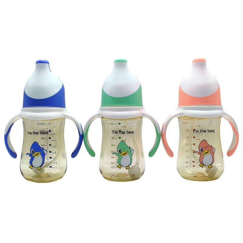 240ml wide-mouth PPSU baby bottle