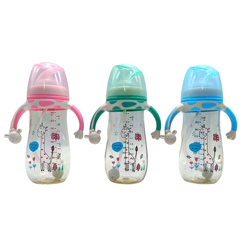 300ml wide mouth PPSU baby bottle