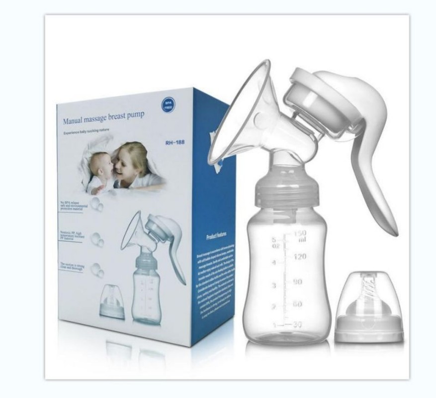 Manual breast pump (standard diameter)